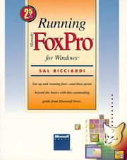 Running Microsoft FoxPro for Windows by Sal Ricciardi