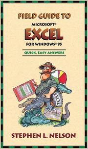 Cover of: Field guide to Microsoft Excel for Windows 95