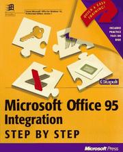 Cover of: Microsoft Office 95 integration step by step