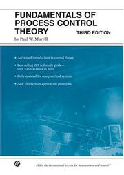 Fundamentals of process control theory by Paul W. Murrill