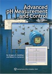 Cover of: Advanced pH measurement and control.