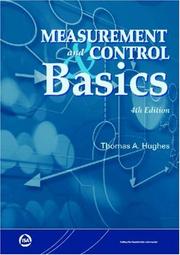 Measurement and Control Basics by Thomas A. Hughes