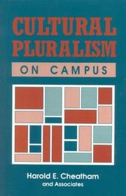 Cover of: Cultural pluralism on campus