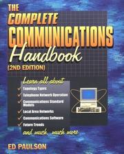 Cover of: The complete communications handbook by Ed Paulson