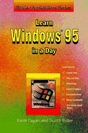 Cover of: Learn Windows 95 in a day