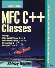 Cover of: Learn the MFC C++ classes