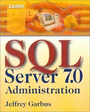 Cover of: Learn SQL server 7.0 administration