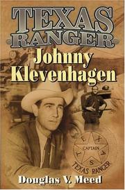 Cover of: Texas Ranger: Johnny Klevenhagen