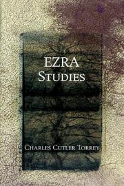 Cover of: Ezra Studies by Charles C. Torrey, Charles C. Torrey