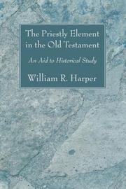 Cover of priestly element in the Old Testament, The