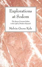 Explorations at Sodom by Melvin Grove Kyle