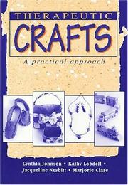 Cover of: Therapeutic Crafts: A Practical Approach
