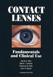 Cover of: Contact lenses: fundamentals and clinical use