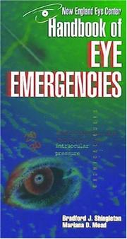 Cover of: New England Eye Center handbook of eye emergencies