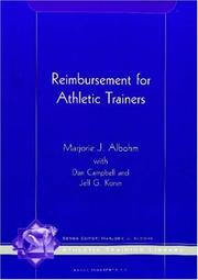 Cover of: Reimbursement for Athletic Trainers (The Athletic Training Library) by Marjorie Albohm, Jeff G. Konin, Dan Campbell