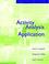 Cover of: Activity, Analysis & Application, 4E