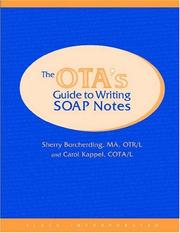 Cover of: The OTA's Guide to Writing Soap Notes