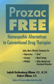 Cover of: Prozac-Free by Judyth Reichenberg-Ullman, Robert Ullman