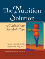 Cover of: Nutrition Solution: A Guide to Your Metabolic Type