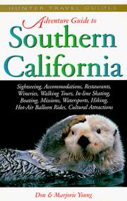 Cover of: Adventure Guide to Southern California by Don Young, Don Young, Marjorie Young, Don Young, Marjorie Young