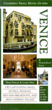Cover of: Venice & North-East Italy (Charming Small Hotel Guides) by Chris Gill
