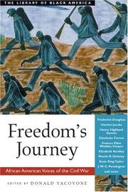 Cover of: Freedom's journey: African American voices of the Civil War