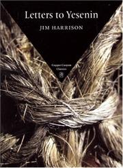 Cover of: Letters to Yesenin (Copper Canyon Classics) by Jim Harrison