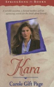 Cover of: Kara (SpringSong Books #11)