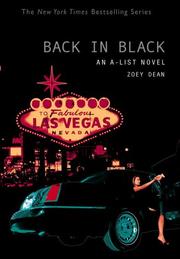 Cover of: Back in Black (A-List #5)