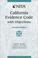 Cover of: California evidence code with objections