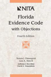 Cover of: Florida evidence code with objections by Teresa J. Davenport ... [et al.].