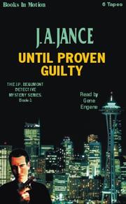 Cover of: Until Proven Guilty (6 cassette set) by 