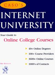 Cover of: The Internet University