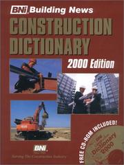 Cover of: Construction Dictionary with CD-Rom (2000 Edition)