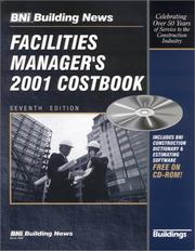 Cover of: Facilities Manager's 2001 Costbook