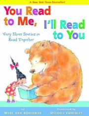 Cover of: You Read to Me, I'll Read to You by Mary Ann Hoberman