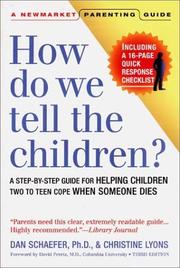 Cover of: How Do We Tell the Children? by Dan Schaefer PhD, Christine Lyons, David Peretz