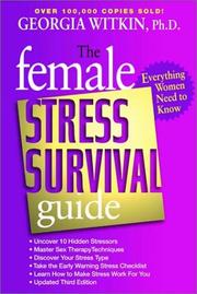 Cover of: The Female Stress Survival Guide by Georgia Witkin