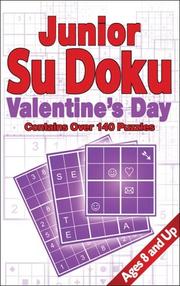 Cover of: Junior Su Doku Valentine's Day (Sudoku)