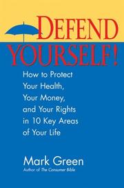 Cover of: Defend Yourself | Mark Green