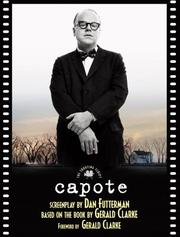 Cover of: Capote: The Shooting Script (Newmarket Shooting Script)