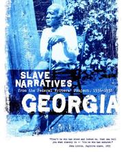 Cover of: Georgia Slave Narratives