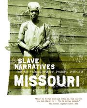 Cover of: Missouri Slave Narratives