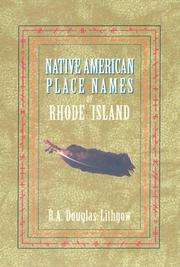 Cover of: Native American Place Names of Rhode Island