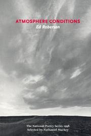 Cover of: Atmosphere Conditions by Ed Roberson