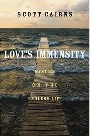 Cover of: Love's Immensity by Scott Cairns
