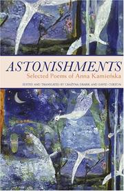 Cover of: Astonishments by Anna Kamienska