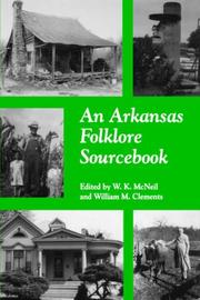 Cover of: An Arkansas folklore sourcebook by edited by W.K. McNeil and William M. Clements.