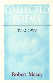 Cover of: Collected poems, 1952-1999