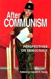 Cover of: After Communism: Perspectives on Democracy (The Fulbright Institute Series on International Affairs, V. 1)